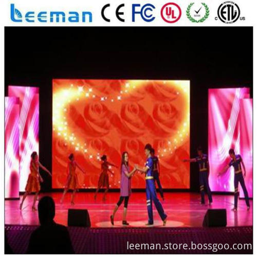 led display/led screen Rental die casting aluminum cabinet display p5 indoor full color led display billboard
